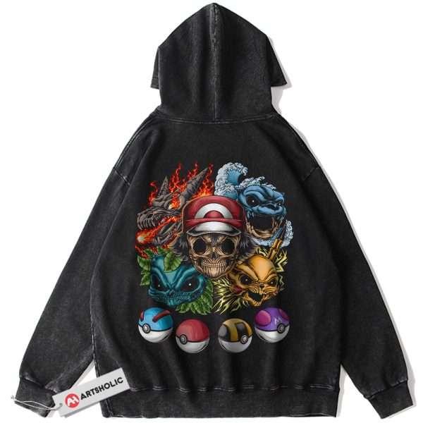 Pokemon Hoodie, Anime Hoodie, Vintage Hoodie