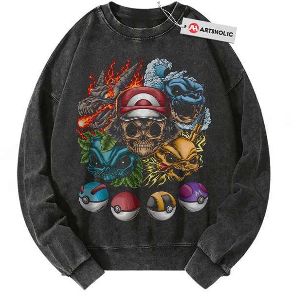 Pokemon Sweatshirt, Anime Sweatshirt, Vintage Sweater