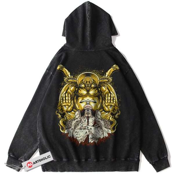 Sengoku Hoodie, One Piece Hoodie, Anime Hoodie, Vintage Hoodie