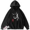 Gengar Hoodie, Pokemon Hoodie, Anime Hoodie, Vintage Hoodie
