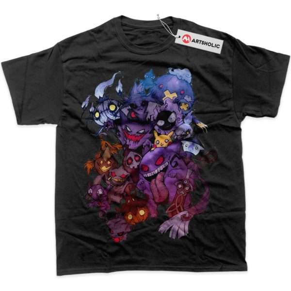 Halloween Pokemon Shirt, Anime Shirt, Graphic T-Shirt