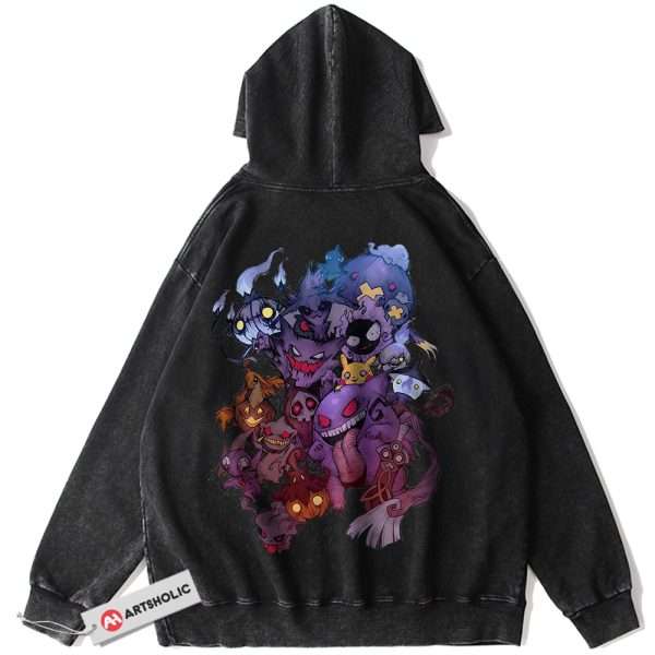 Halloween Pokemon Hoodie, Anime Hoodie, Vintage Hoodie