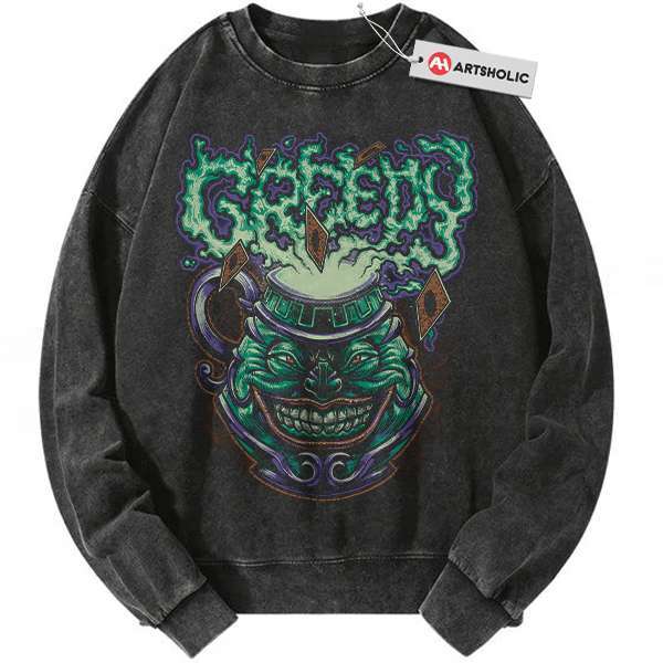 Pot of Greed Sweatshirt, Anime Sweatshirt, Vintage Sweater