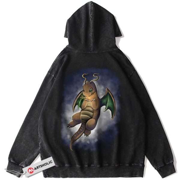 Dragonite Hoodie, Pokemon Hoodie, Anime Hoodie, Vintage Hoodie