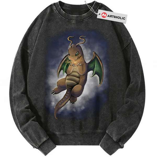 Dragonite Sweatshirt, Pokemon Sweatshirt, Anime Sweatshirt, Vintage Sweater