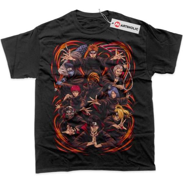 Akatsuki Shirt, Naruto Shirt, Anime Shirt, Graphic Tee
