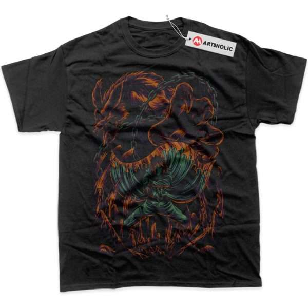 Minato Namikaze Shirt, Kurama Shirt, Naruto Shirt, Anime Shirt, Graphic T-Shirt