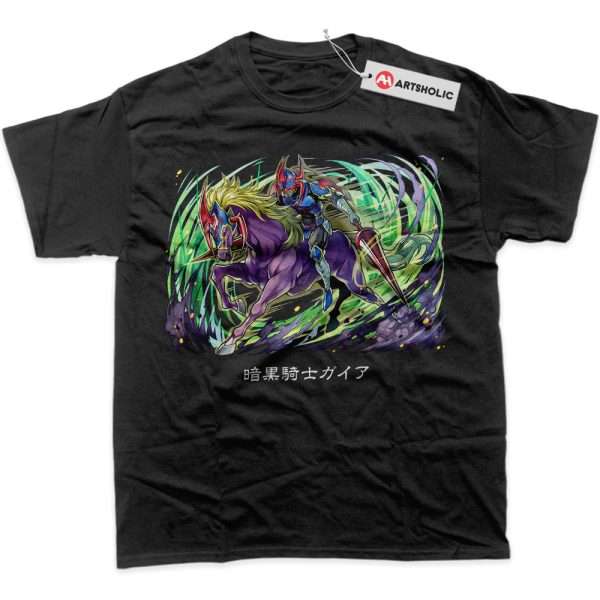 Gaia The Fierce Knight Shirt, Anime Shirt, Graphic T-Shirt