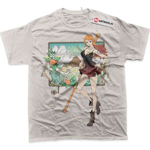 Nami Shirt, One Piece Shirt, Anime Shirt, Graphic T-Shirt