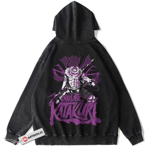 Charlotte Katakuri Hoodie, One Piece Hoodie, Anime Hoodie, Vintage Hoodie