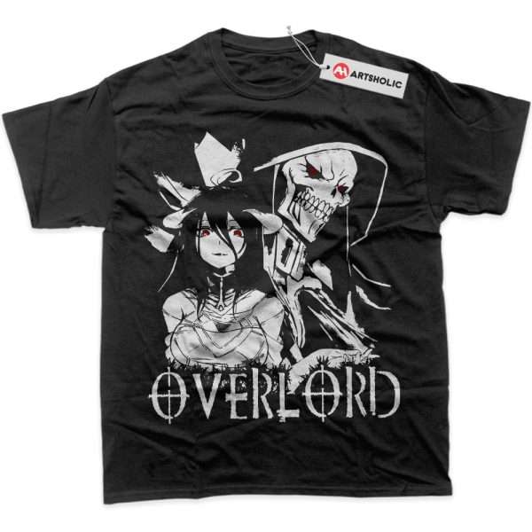 Ainz Ooal Gown vs Albedo Shirt, Overlord Shirt, Anime Shirt, Graphic Tee