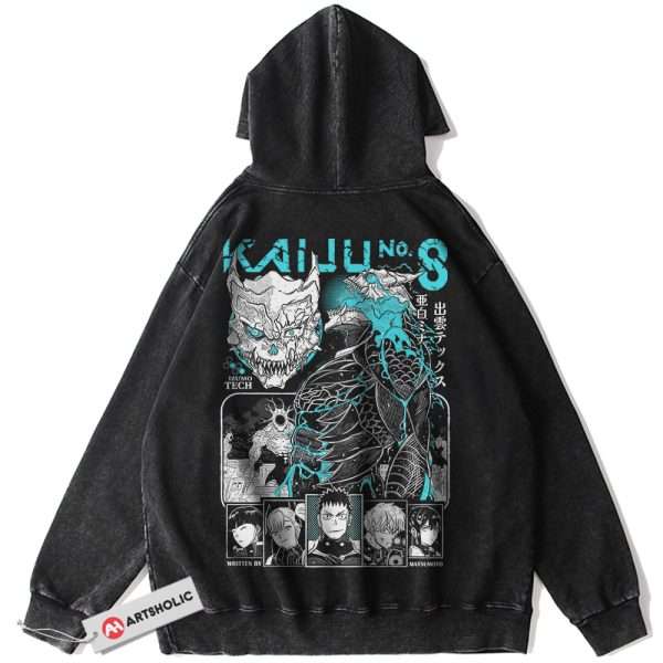 Kaiju No 8 Hoodie, Anime Hoodie, Vintage Hoodie