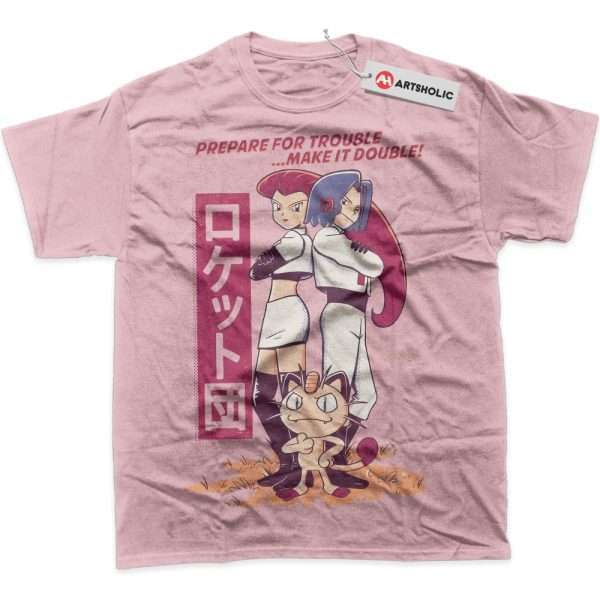 Team Rocket Shirt, Pokemon Shirt, Anime Shirt, Graphic T-Shirt