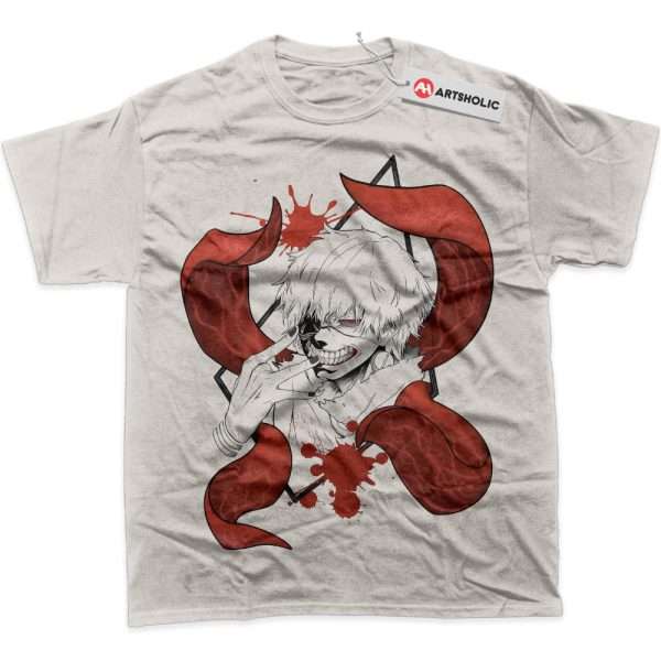 Ken Kaneki Shirt, Tokyo Ghoul Shirt, Anime Shirt, Graphic T-Shirt