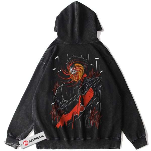 Obito Uchiha Hoodie, Naruto Hoodie, Anime Hoodie, Vintage Hoodie