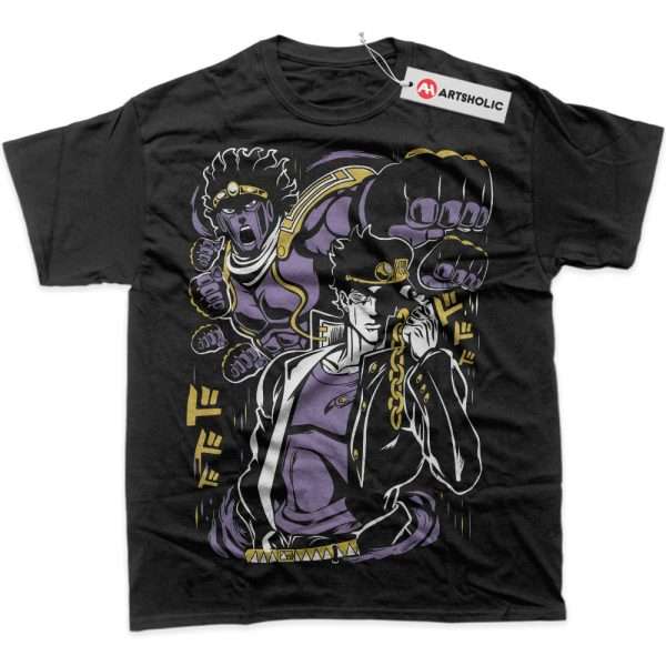 Jotaro Kujo Shirt, JoJo's Bizarre Adventure Shirt, Anime Shirt, Graphic T-Shirt