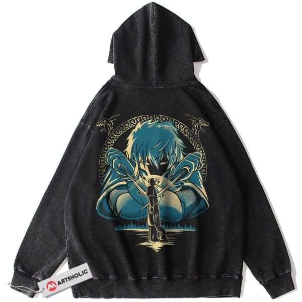 Thorfinn Hoodie, Vinland Saga Hoodie, Anime Hoodie, Vintage Hoodie