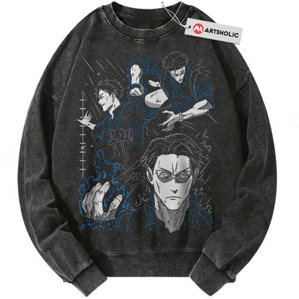 Kento Nanami Sweatshirt, Jujutsu Kaisen Sweatshirt, Anime Sweatshirt, Vintage Sweater