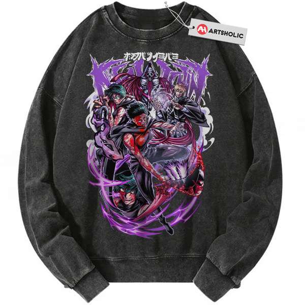Maki Zenin Sweatshirt, Jujutsu Kaisen Sweatshirt, Anime Sweatshirt, Vintage Sweater