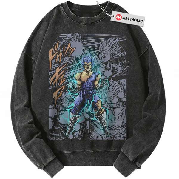 Vegeta Sweatshirt, Dragon Ball Sweatshirt, Anime Sweatshirt, Vintage Sweater