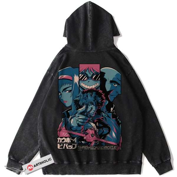 Cowboy Bebop Hoodie, Anime Hoodie, Vintage Hoodie