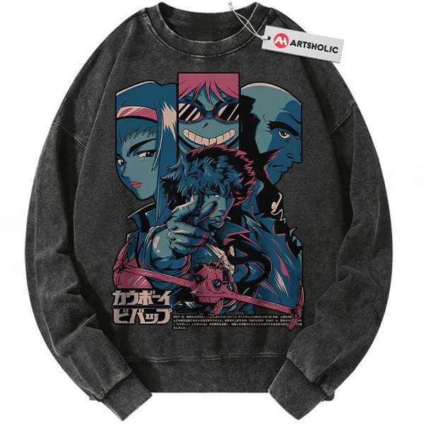 Cowboy Bebop Sweatshirt, Anime Sweatshirt, Vintage Sweater