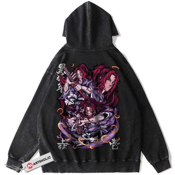 Kokushibo Hoodie, Demon Slayer Hoodie, Anime Hoodie, Vintage Hoodie
