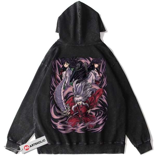 Kikyo Hoodie, Kagome Hoodie, Inuyasha Hoodie, Anime Hoodie, Vintage Hoodie