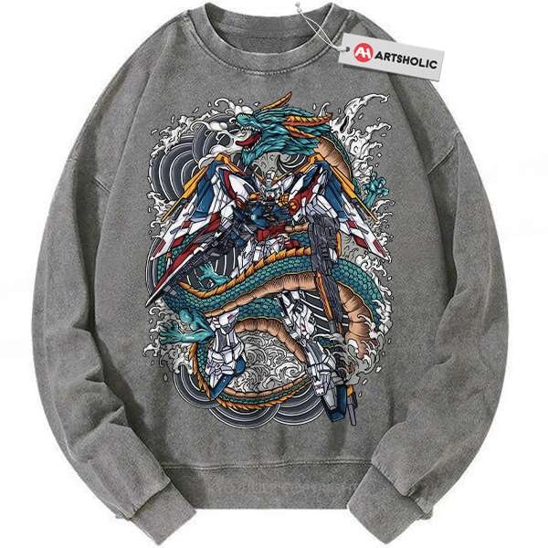 Gundam Sweatshirt, Anime Sweatshirt, Vintage Sweater