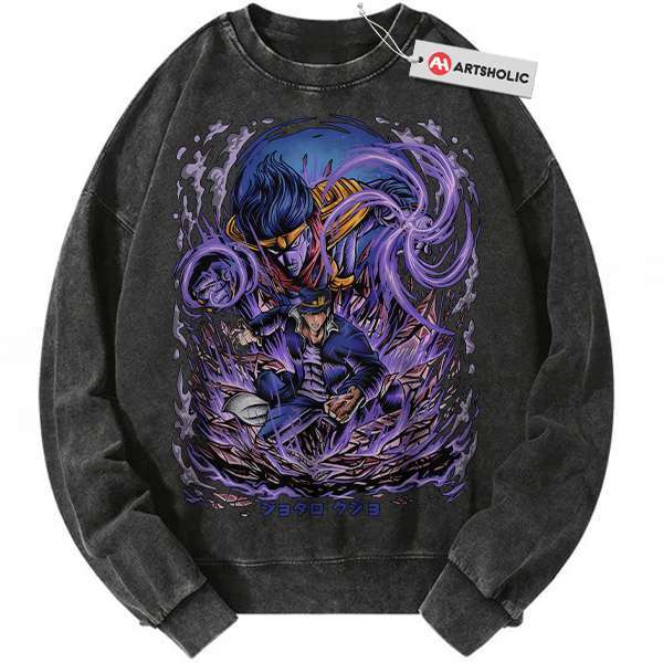 Jotaro Kujo Sweatshirt, JoJo's Bizarre Adventure Sweatshirt, Anime Sweatshirt, Vintage Sweater