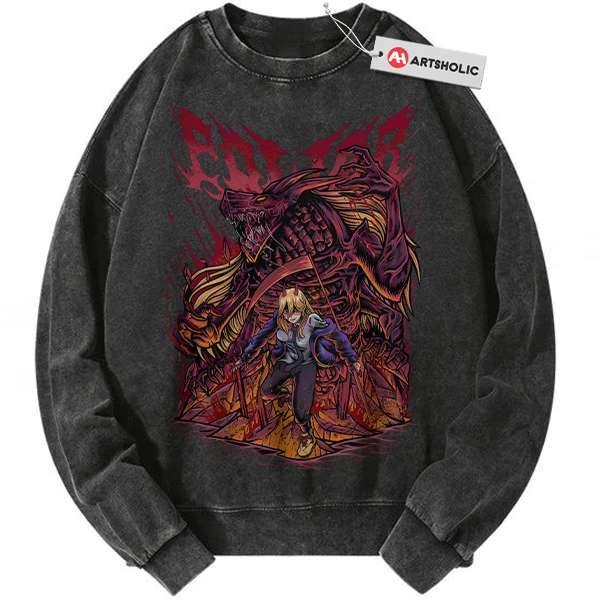 Power Sweatshirt, Chainsaw Man Sweatshirt, Anime Sweatshirt, Vintage Sweater
