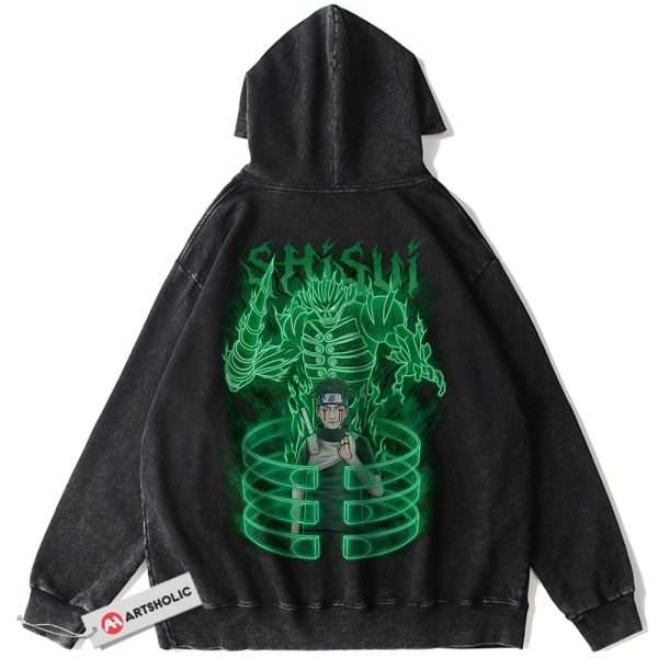 Shisui Uchiha Hoodie, Naruto Hoodie, Anime Hoodie, Vintage Hoodie