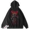 Guts Hoodie, Berserk Hoodie, Anime Hoodie, Vintage Hoodie