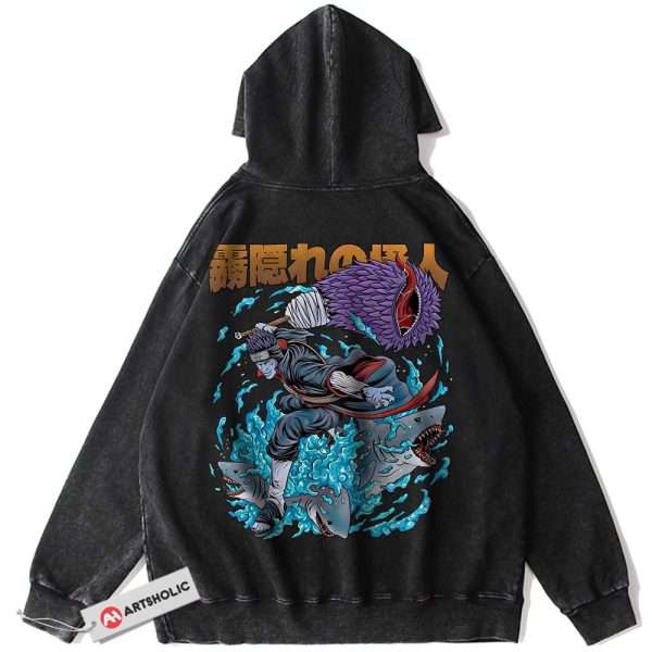 Kisame Hoshigaki Hoodie, Naruto Hoodie, Anime Hoodie, Vintage Hoodie