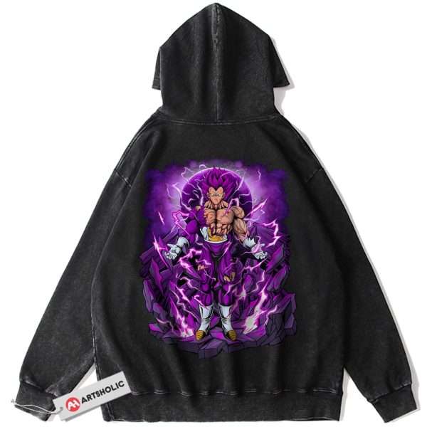 Vegeta Hoodie, Dragon Ball Z Hoodie, DBZ Hoodie, Anime Hoodie, Vintage Hoodie