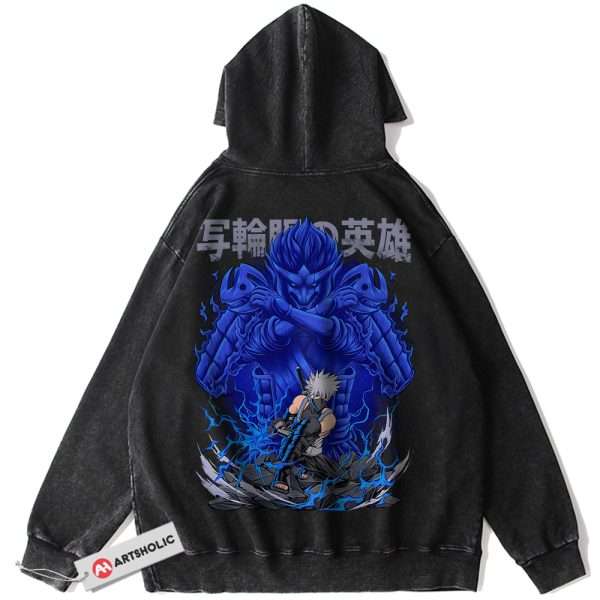Kakashi Hatake Hoodie, Naruto Hoodie, Anime Hoodie, Vintage Hoodie