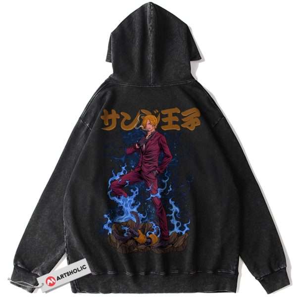 Vinsmoke Sanji Hoodie, One Piece Hoodie, Anime Hoodie, Vintage Hoodie