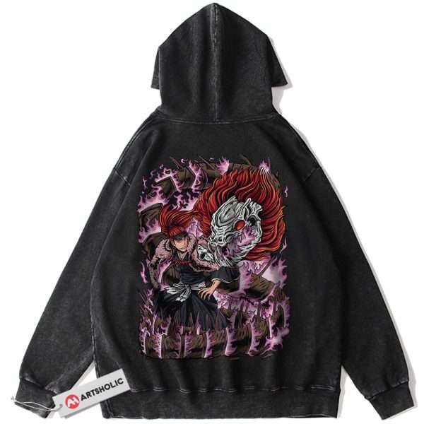 Renji Abarai Hoodie, Bleach Hoodie, Anime Hoodie, Vintage Hoodie