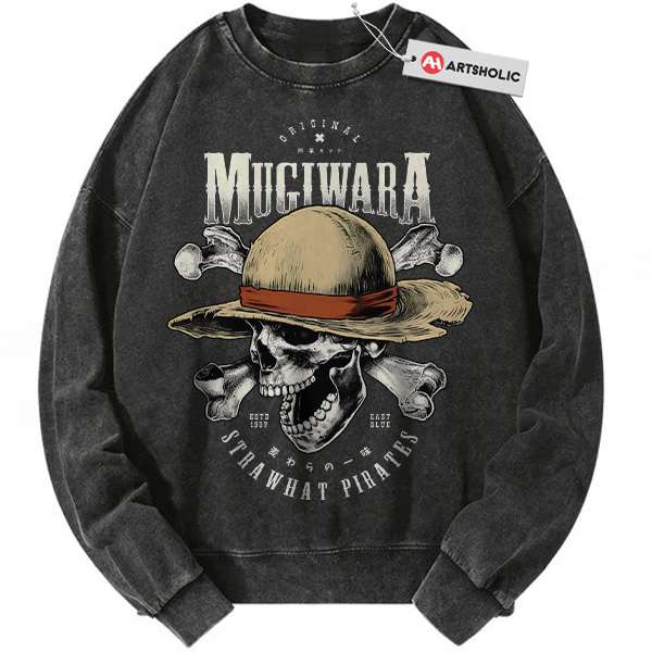 One Piece Sweatshirt, Anime Sweatshirt, Vintage Sweater