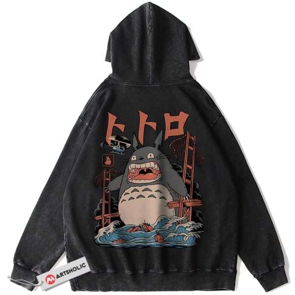 My Neighbor Totoro Hoodie, Studio Ghibli Hoodie, Anime Vintage Hoodie