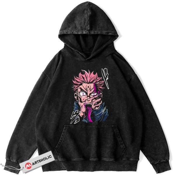 Ryomen Sukuna Hoodie, Jujutsu Kaisen Hoodie, Anime Hoodie, Vintage Hoodie