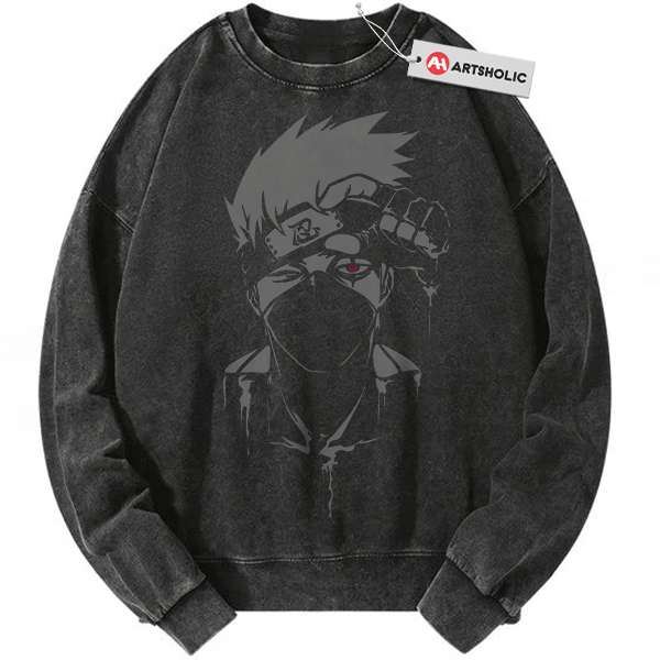 Kakashi Hatake Sweatshirt, Naruto Sweatshirt, Anime Sweatshirt, Vintage Sweater