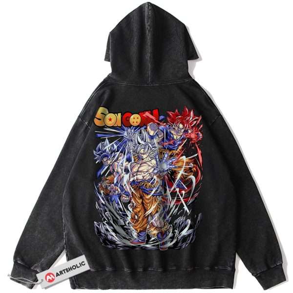 Son Goku Hoodie, Dragon Ball Z Hoodie, DBZ Hoodie, Anime Hoodie, Vintage Hoodie