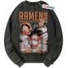 Son Goku Sweatshirt, Luffy Sweatshirt, Naruto Sweatshirt, Anime Sweatshirt, Vintage Sweater