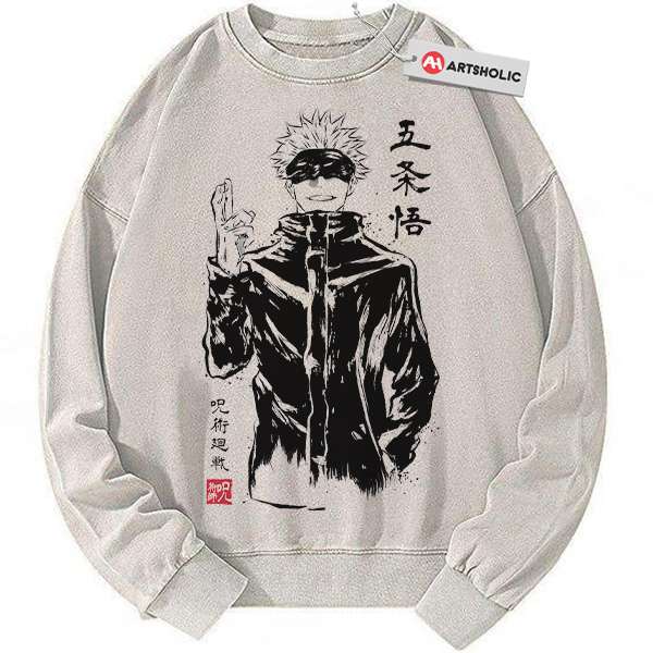 Satoru Gojo Sweatshirt, Jujutsu Kaisen Sweatshirt, Anime Sweatshirt, Vintage Sweater