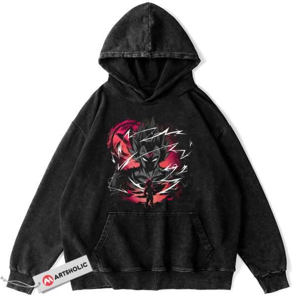 Vegeta Hoodie, Dragon Ball Z Hoodie, DBZ Hoodie, Anime Hoodie, Vintage Hoodie