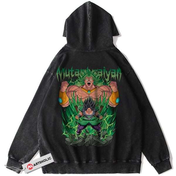 Broly Hoodie, Dragon Ball Z Hoodie, DBZ Hoodie, Anime Hoodie, Vintage Hoodie