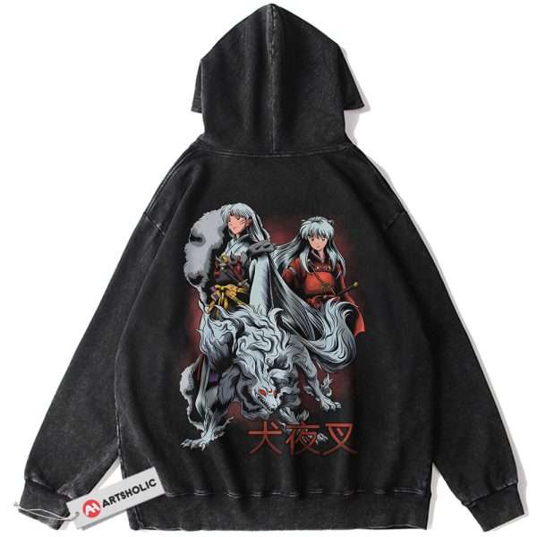 Sesshomaru Hoodie, Inuyasha Hoodie, Anime Hoodie, Vintage Hoodie