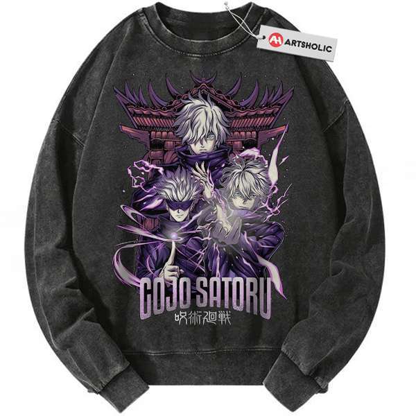 Satoru Gojo Sweatshirt, Jujutsu Kaisen Sweatshirt, Anime Sweatshirt, Vintage Sweater