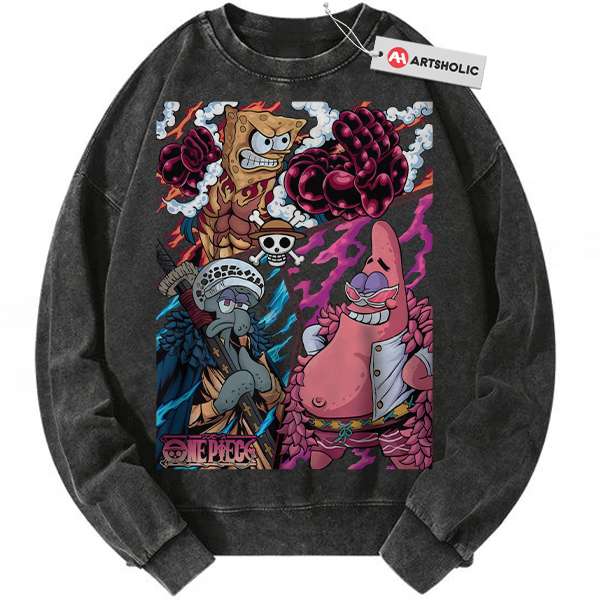 SpongeBob SquarePants Sweatshirt, Animated Sweatshirt, Vintage Sweatshirt